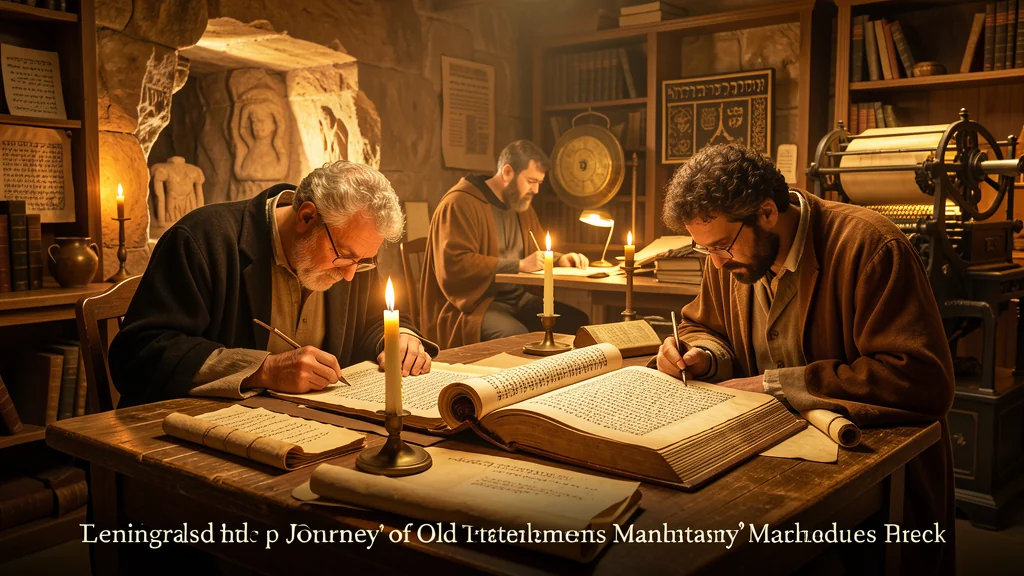 Perjalanan Singkat Naskah Perjanjian Lama: Dari Ibrani Kuno hingga Biblia Hebraica