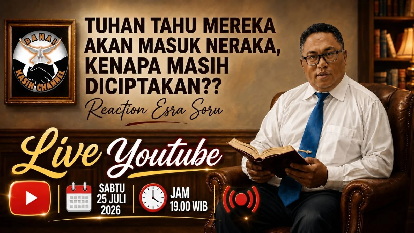 Pesawat yang Memang Dirancang untuk Jatuh: Bedah Tuntas Teodisi Pdt. Esra Soru